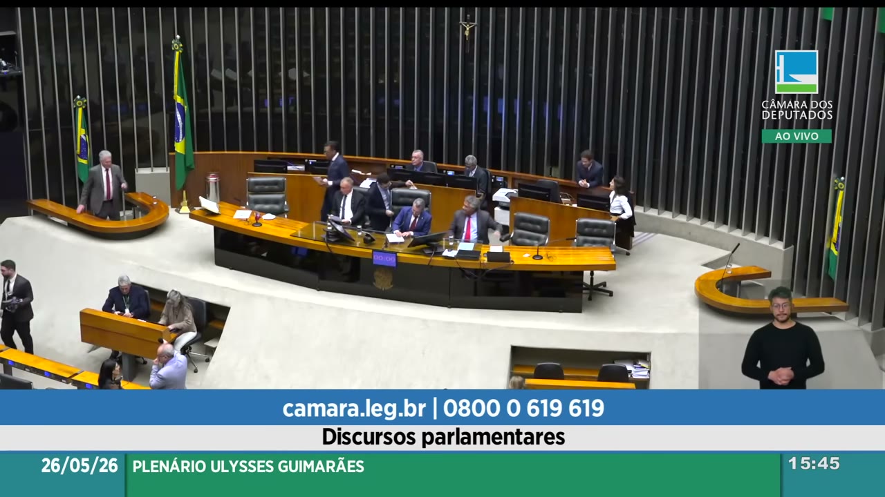 Vídeo do evento em 1:43:52