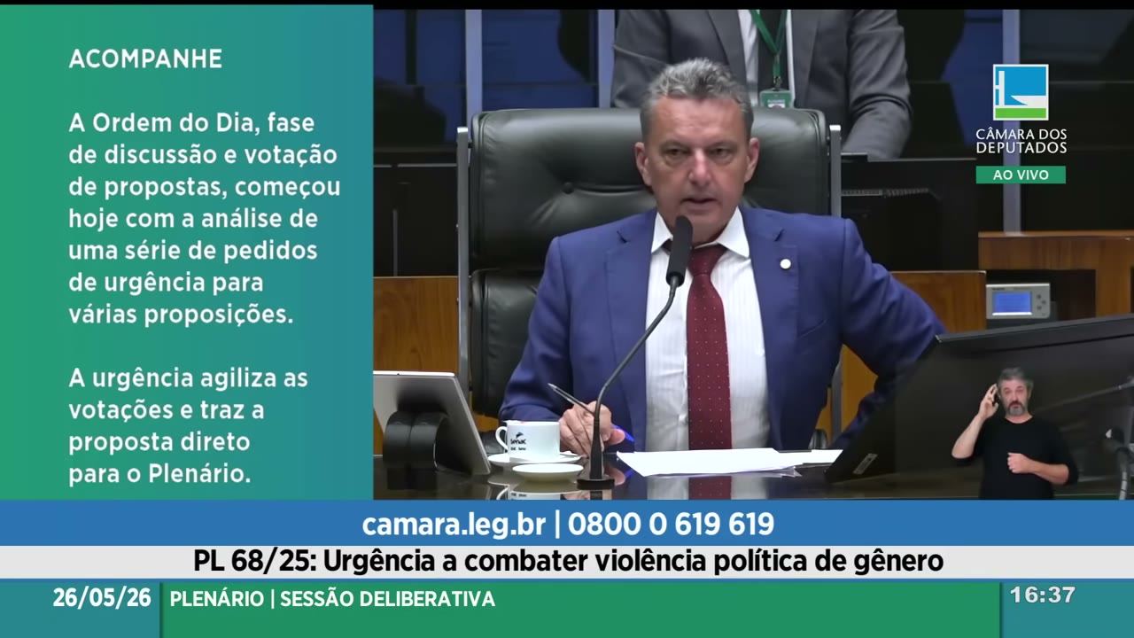 Vídeo do evento em 2:36:19