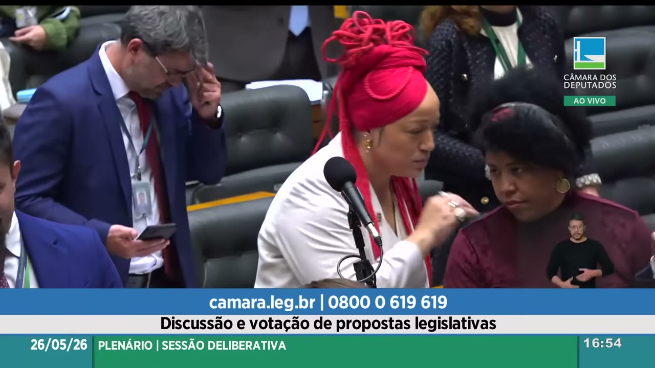 Vídeo do evento em 2:53:26