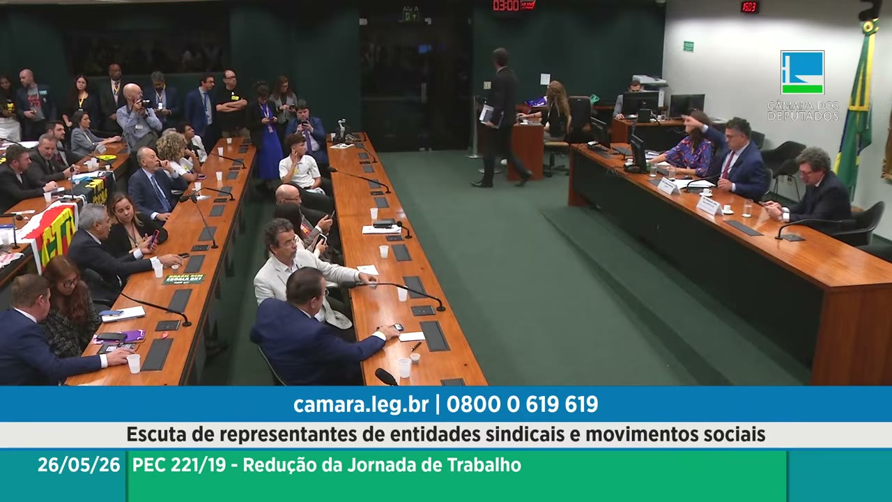 Vídeo do evento em 13:40