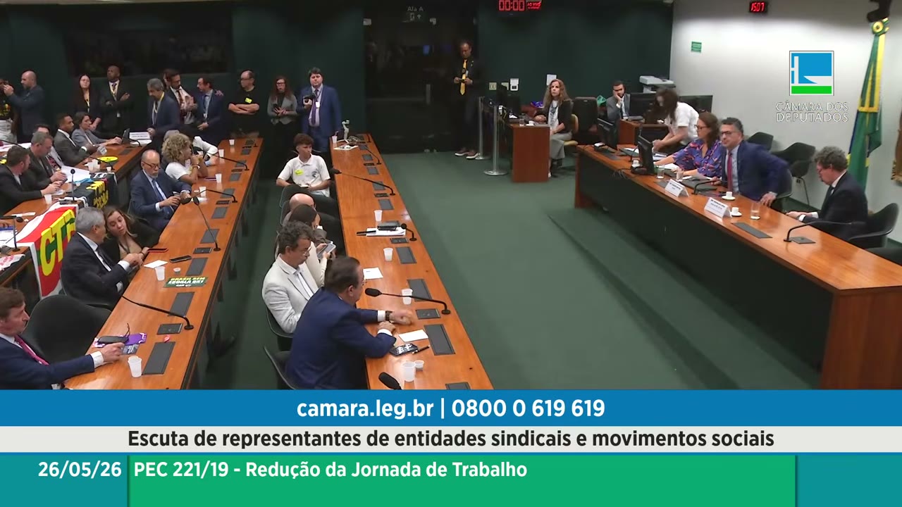 Vídeo do evento em 17:15