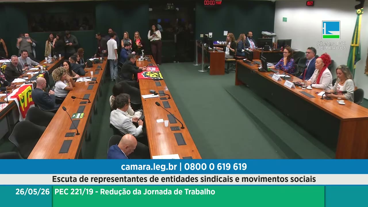 Vídeo do evento em 1:07:11