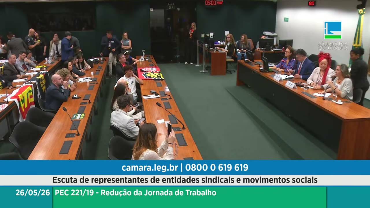 Vídeo do evento em 1:10:34