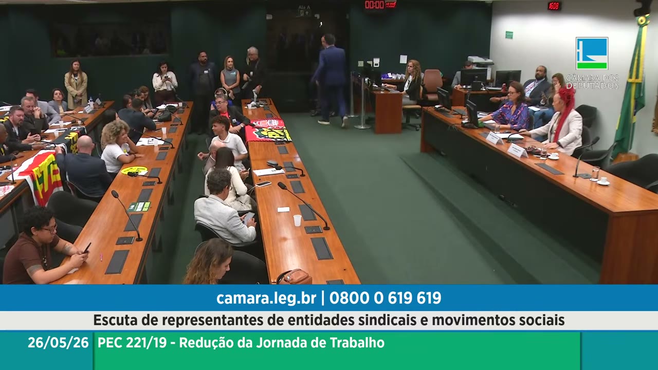Vídeo do evento em 1:18:57