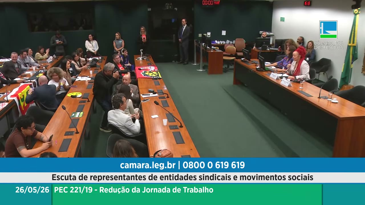 Vídeo do evento em 1:23:44