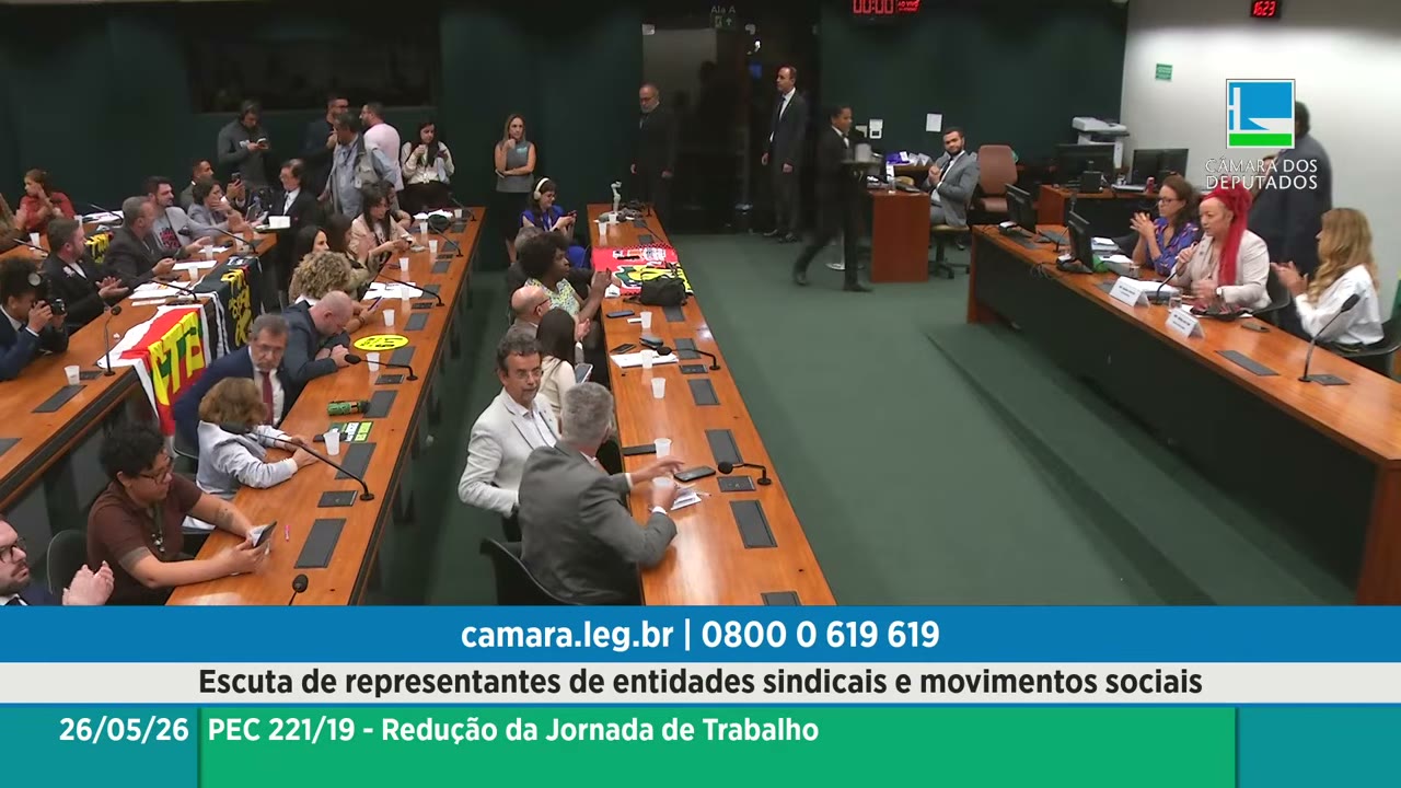 Vídeo do evento em 1:33:11