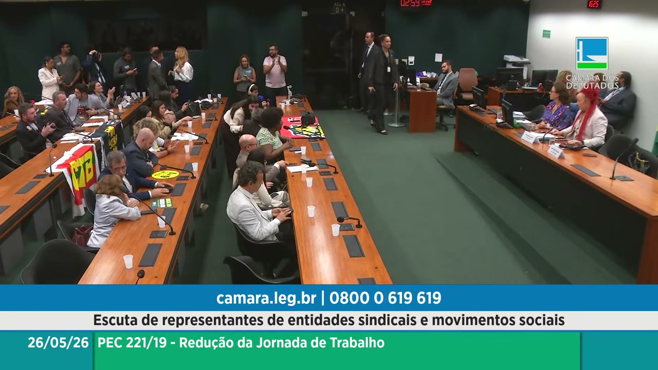 Vídeo do evento em 1:35:38