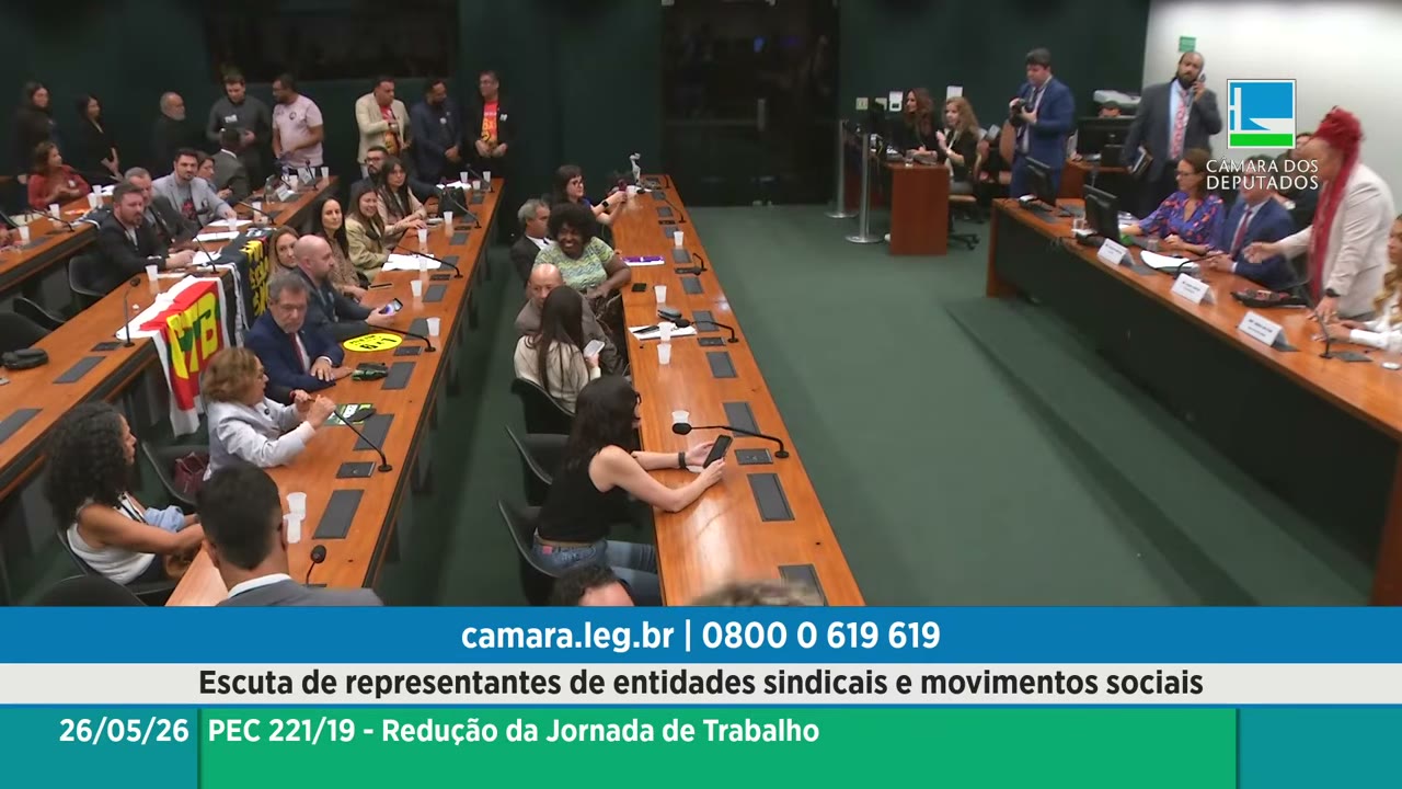 Vídeo do evento em 1:43:09