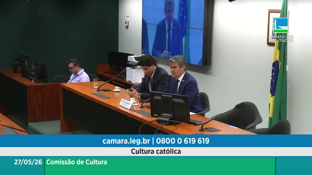 Vídeo do evento em 1:00:27