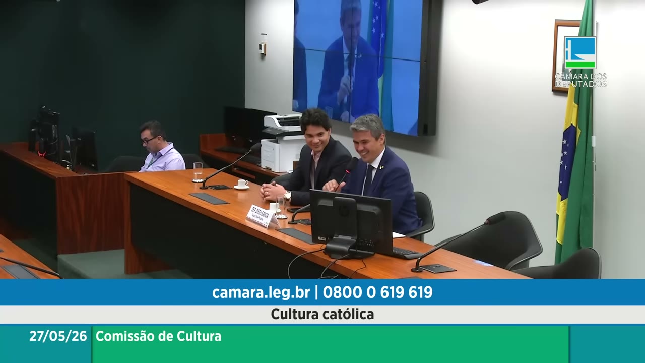Vídeo do evento em 1:00:43