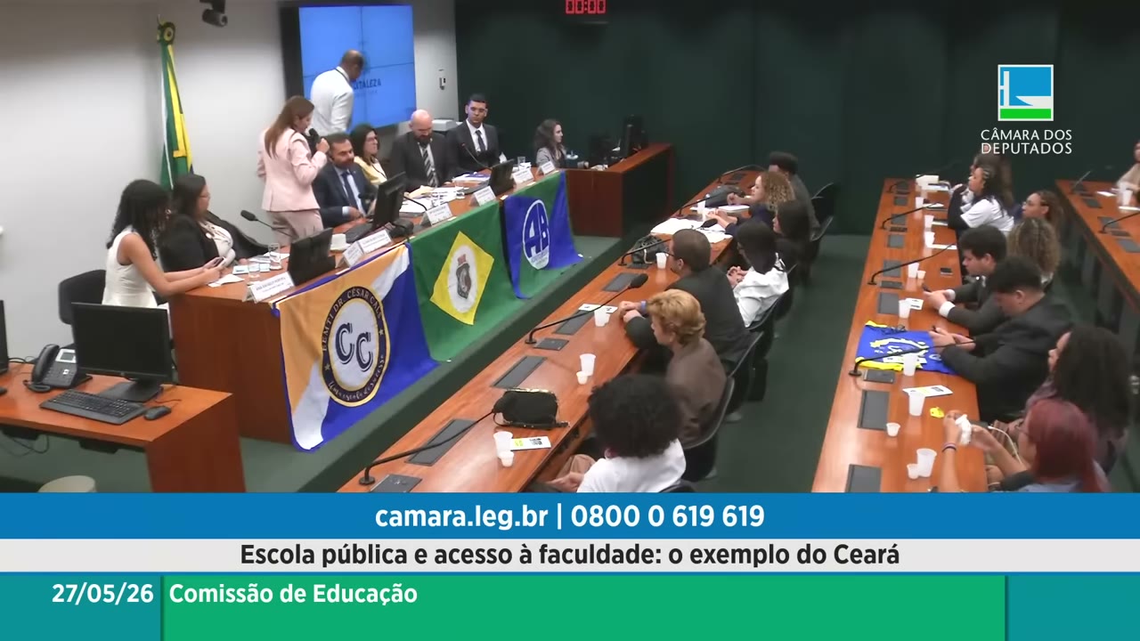 Vídeo do evento em 1:19:27