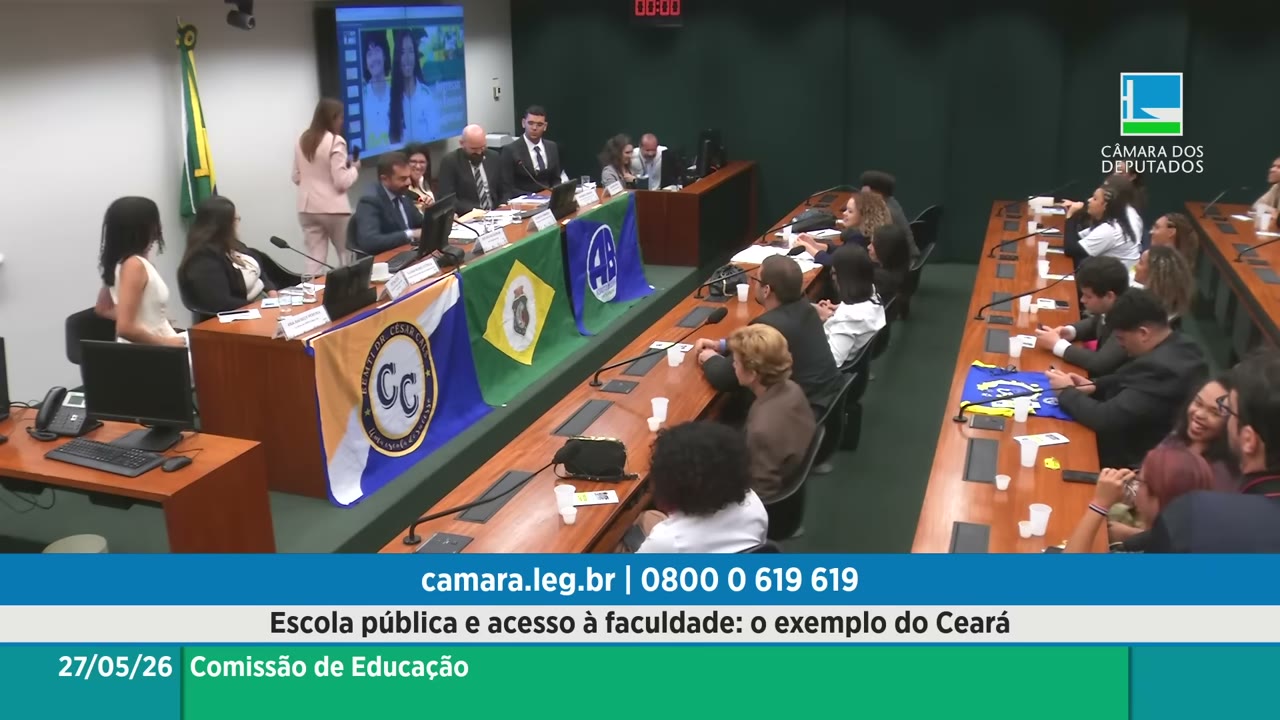 Vídeo do evento em 1:19:34