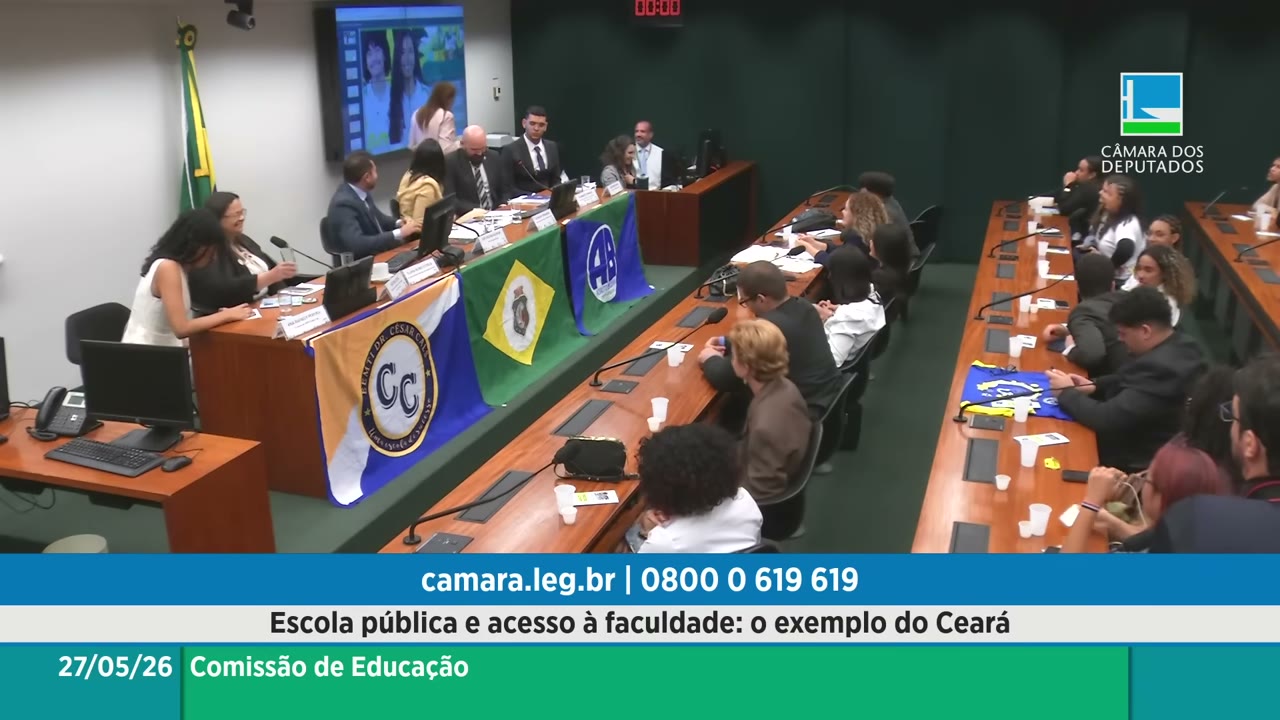 Vídeo do evento em 1:19:38