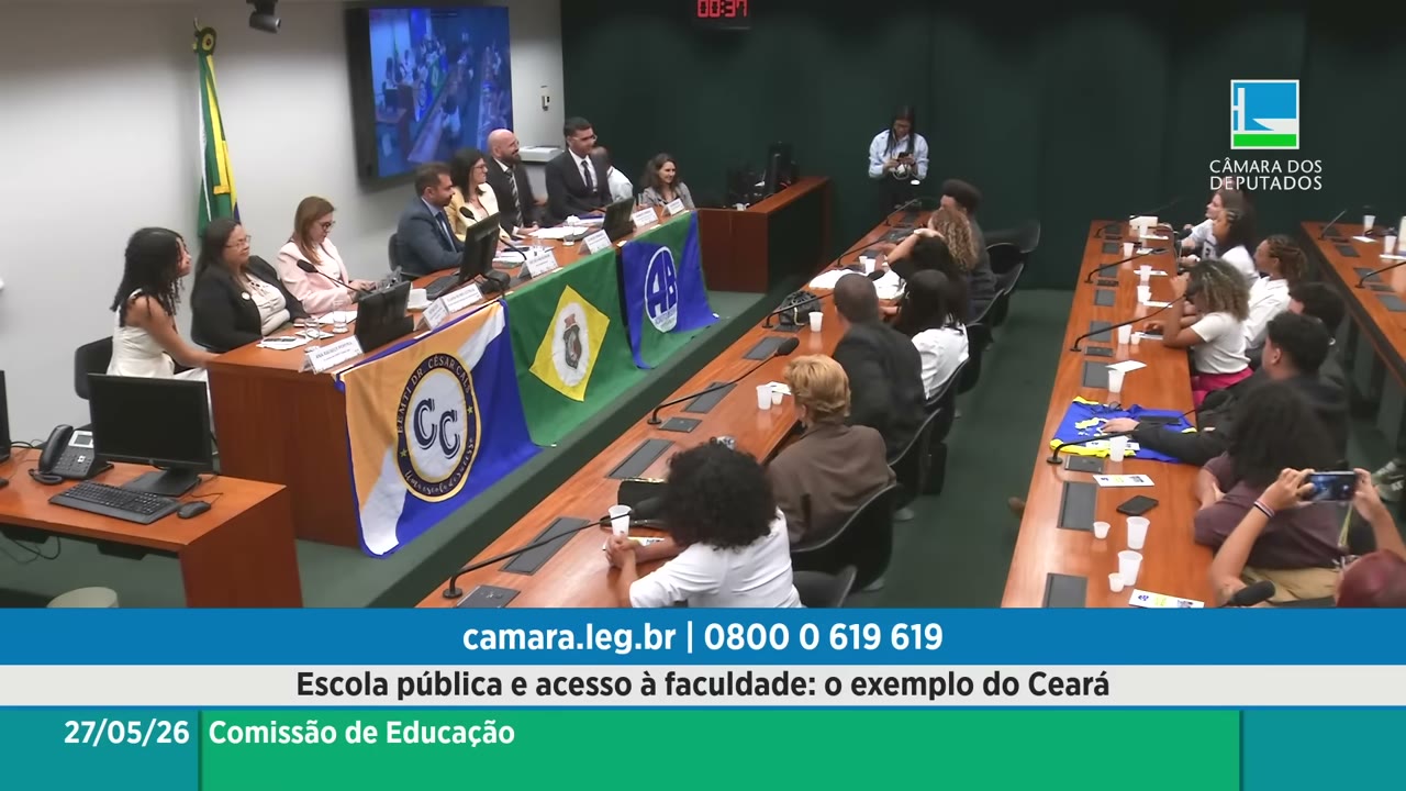 Vídeo do evento em 1:50:25