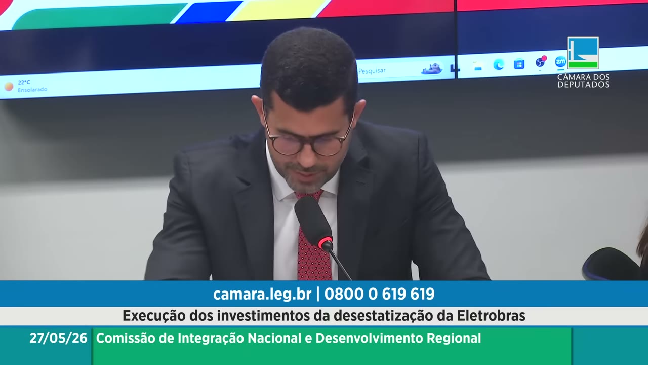 Vídeo do evento em 10:35