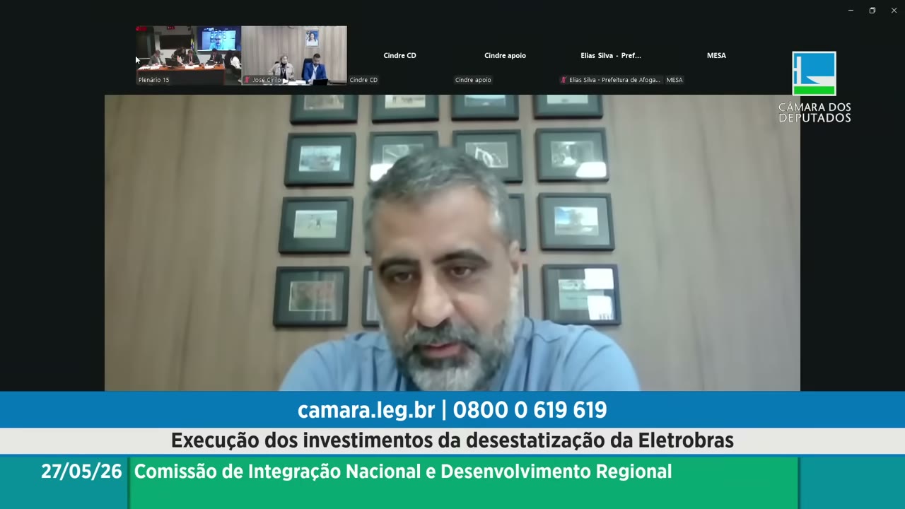 Vídeo do evento em 1:04:07
