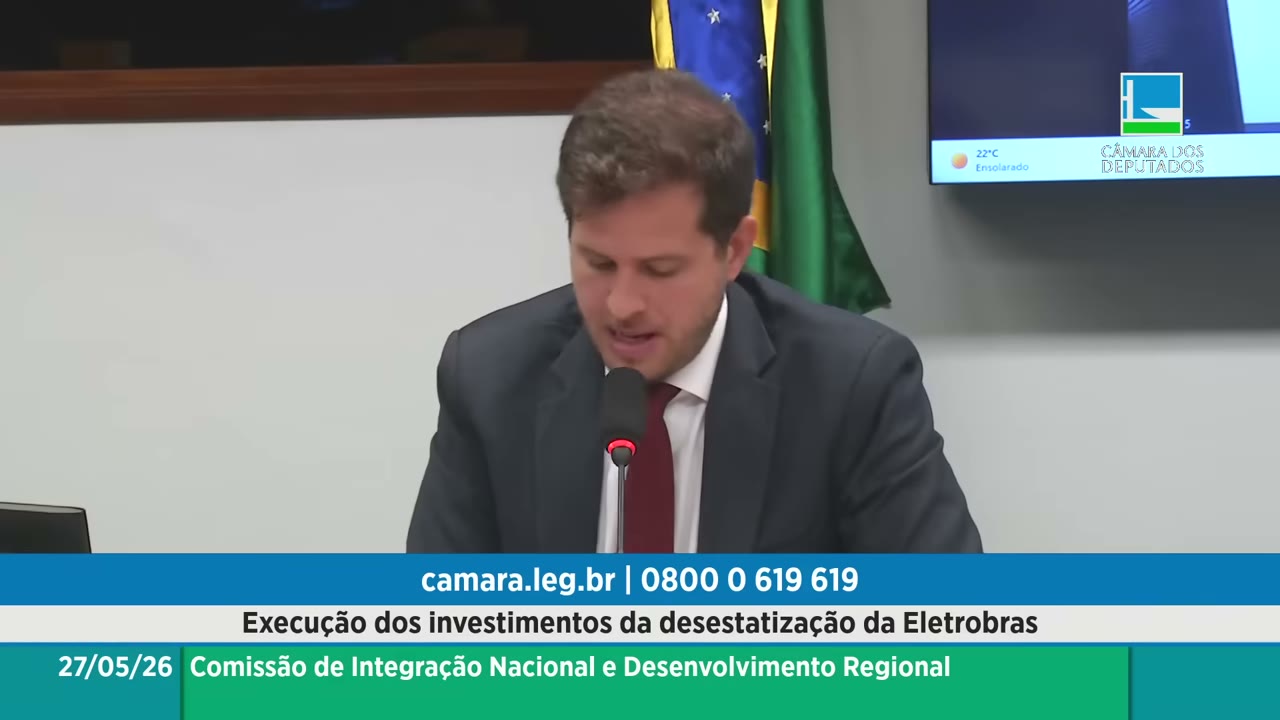 Vídeo do evento em 1:09:19