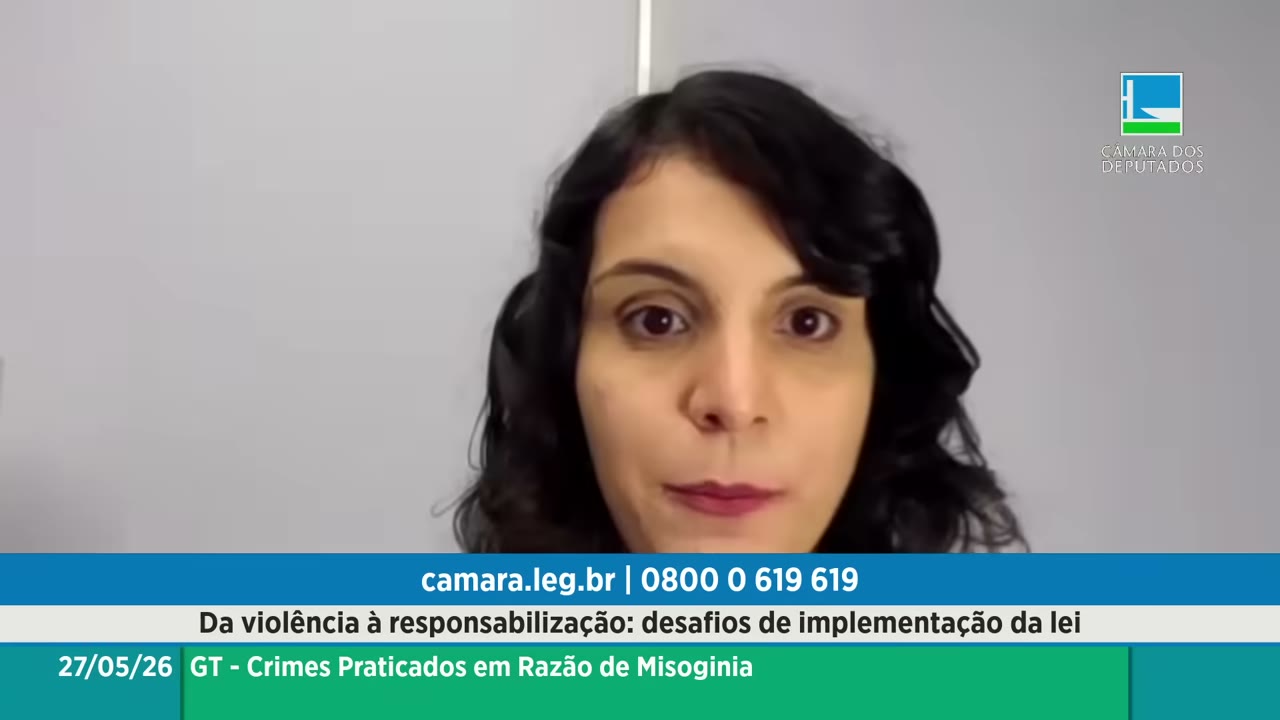 Vídeo do evento em 1:19:53
