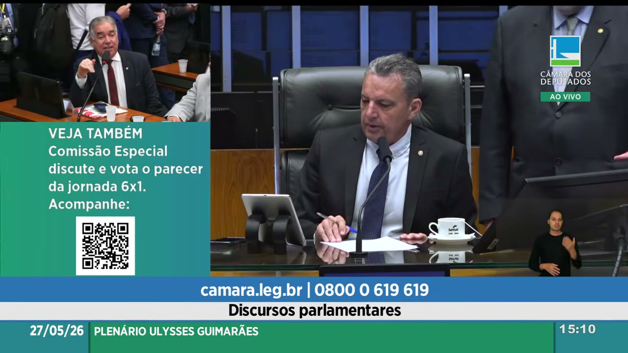Vídeo do evento em 10:45