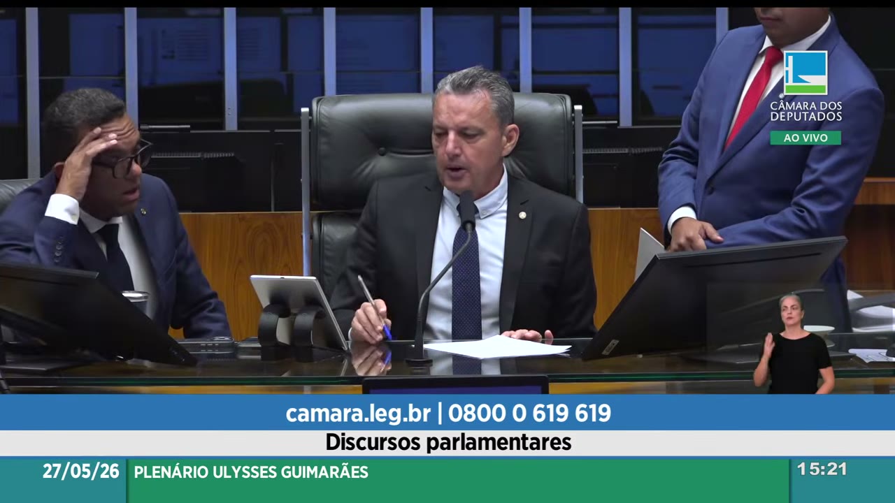 Vídeo do evento em 21:15