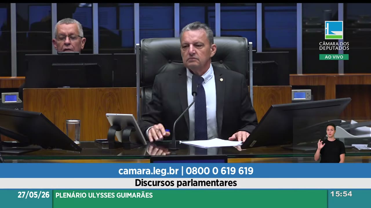 Vídeo do evento em 55:10