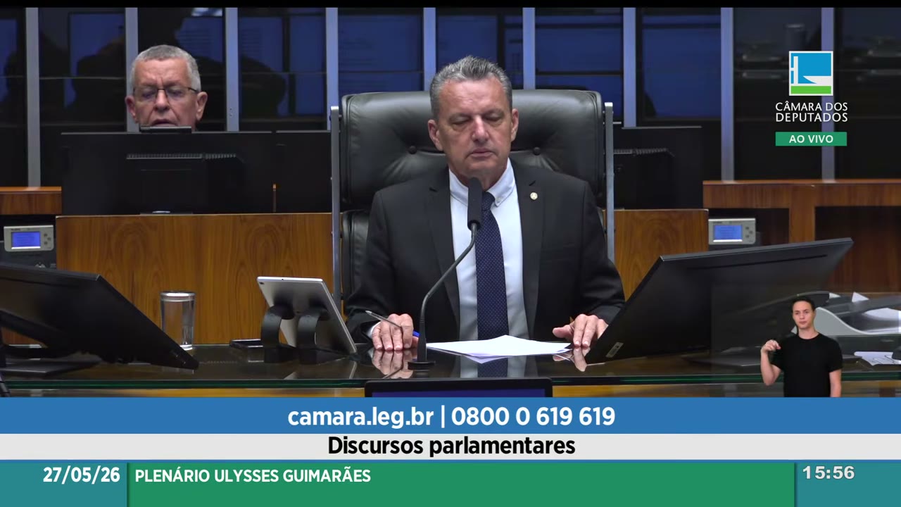 Vídeo do evento em 56:11