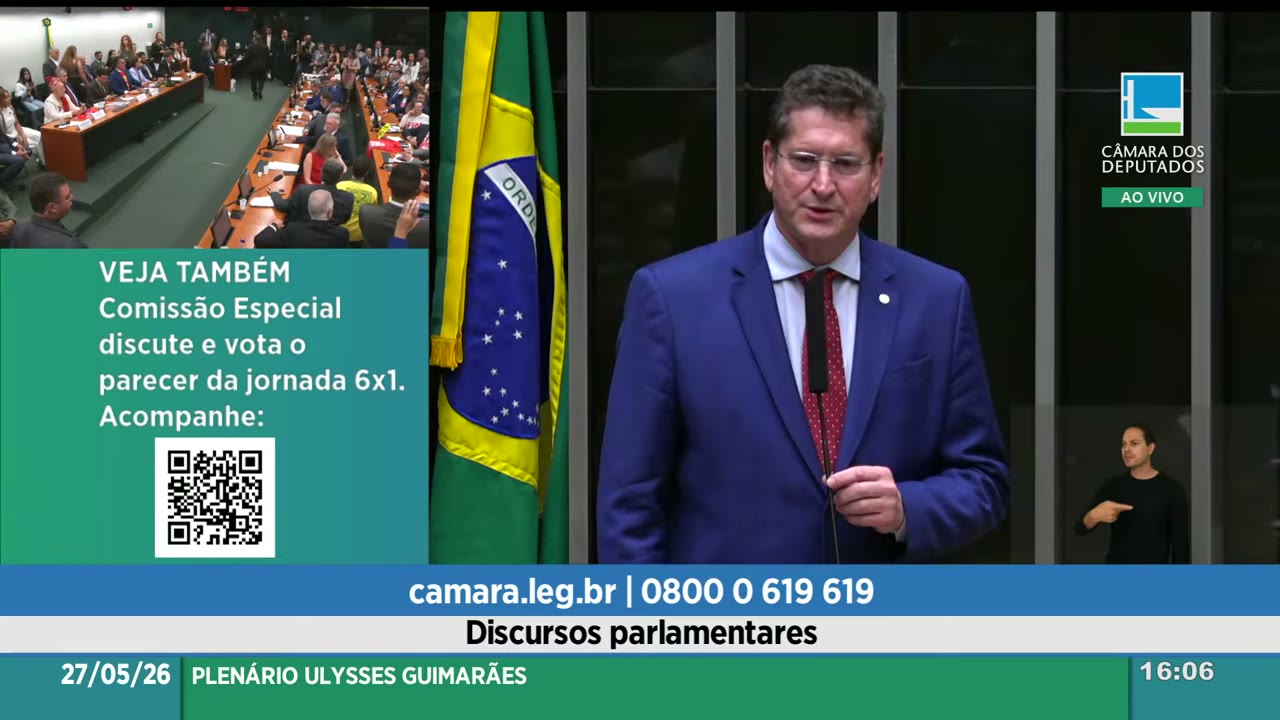 Vídeo do evento em 1:06:56