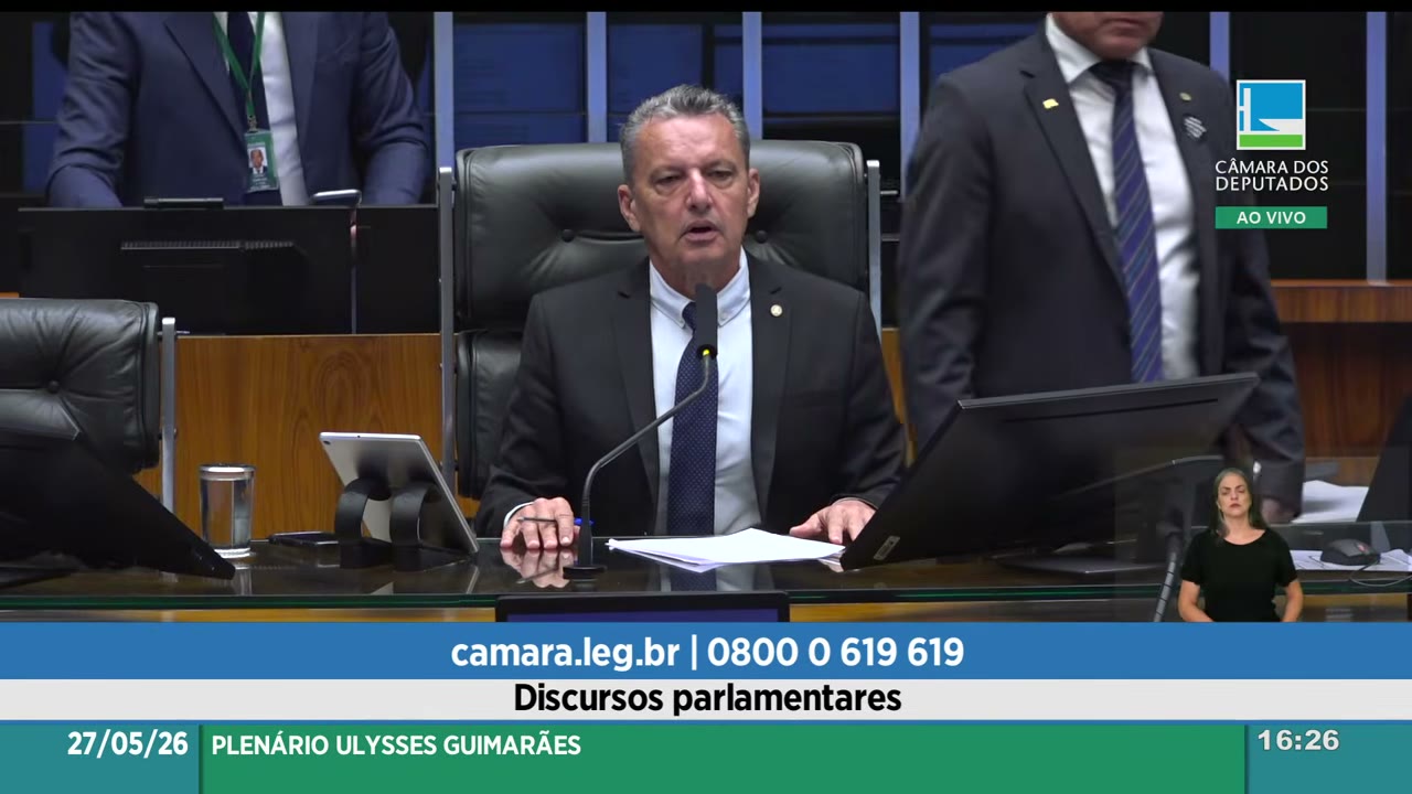 Vídeo do evento em 1:26:48