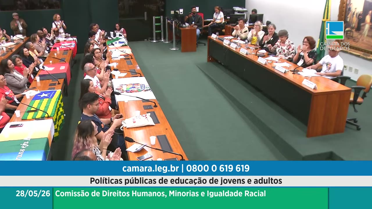 Vídeo do evento em 28:46