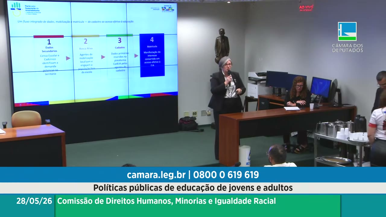 Vídeo do evento em 1:11:13