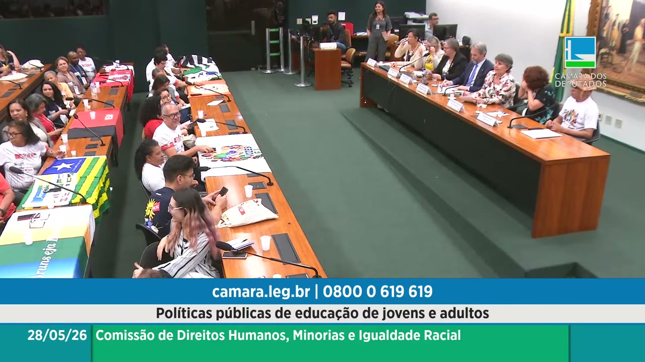 Vídeo do evento em 1:21:08