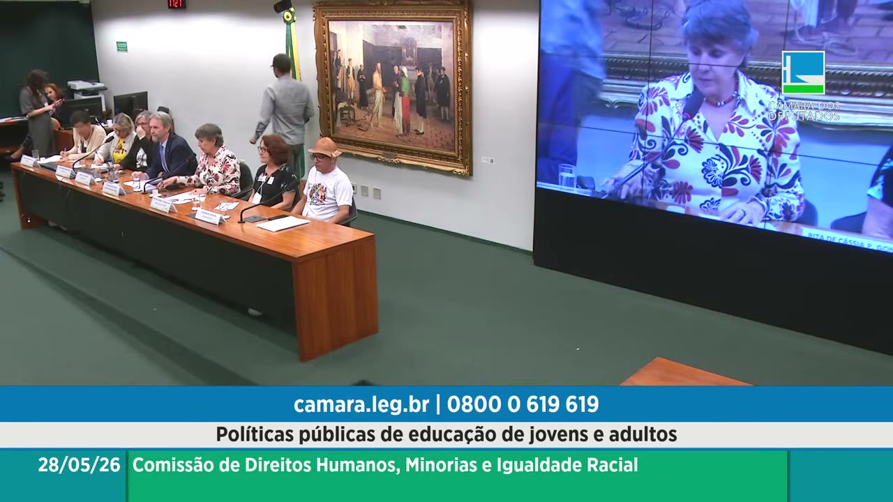 Vídeo do evento em 1:30:31