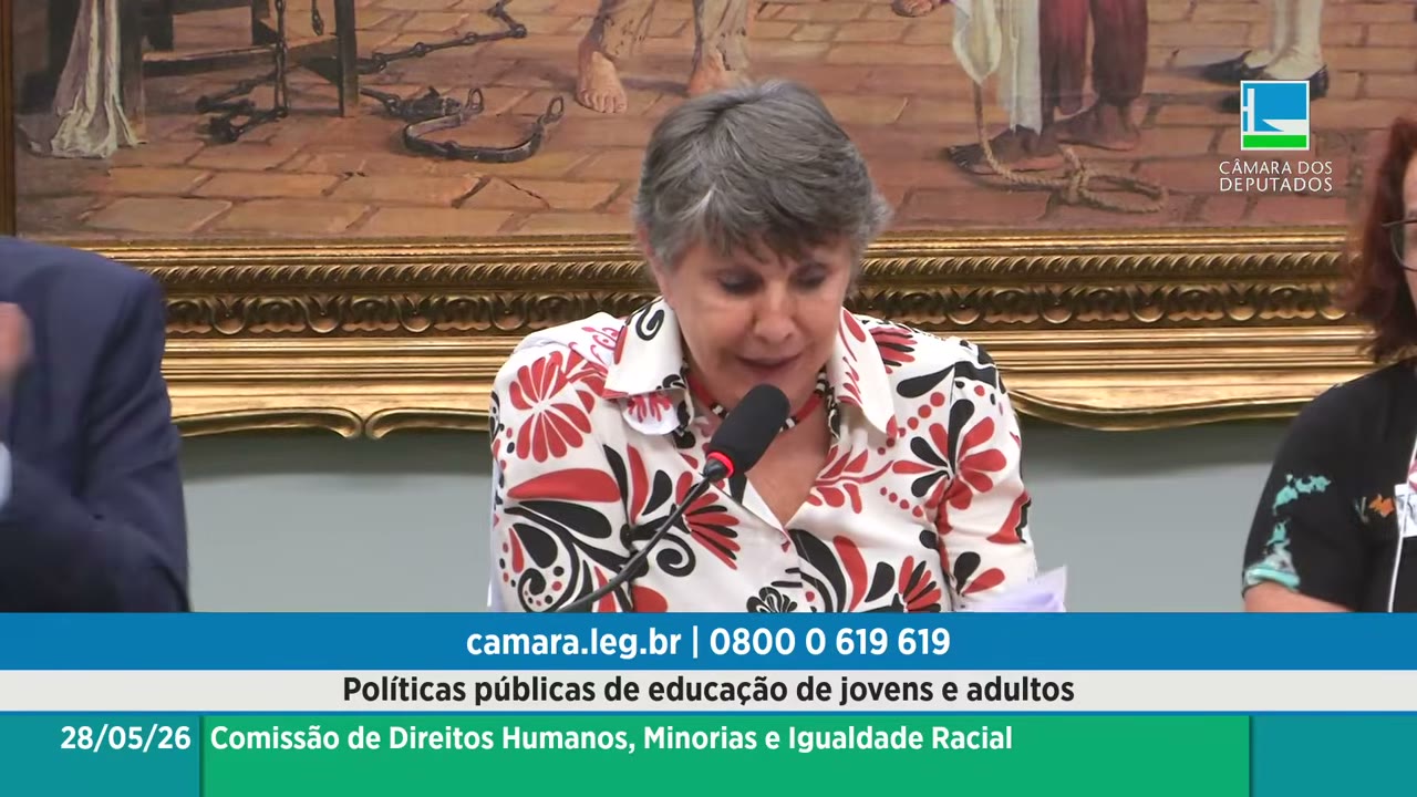 Vídeo do evento em 1:40:03