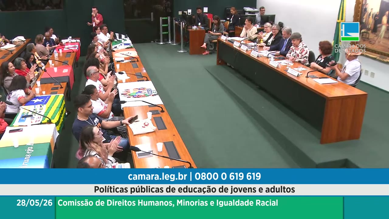 Vídeo do evento em 1:45:41