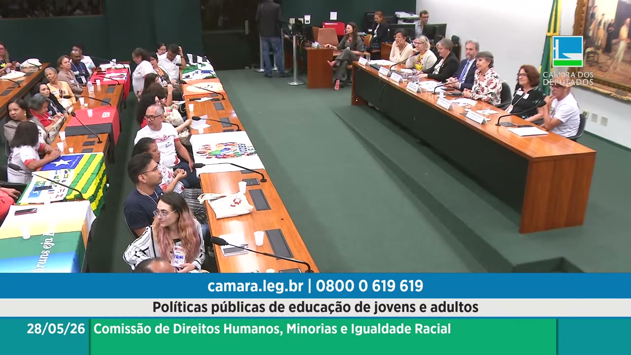 Vídeo do evento em 1:46:13