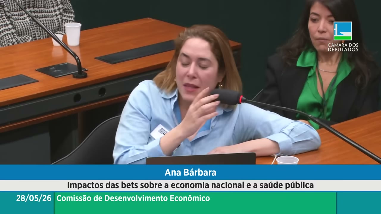 Vídeo do evento em 1:05:57