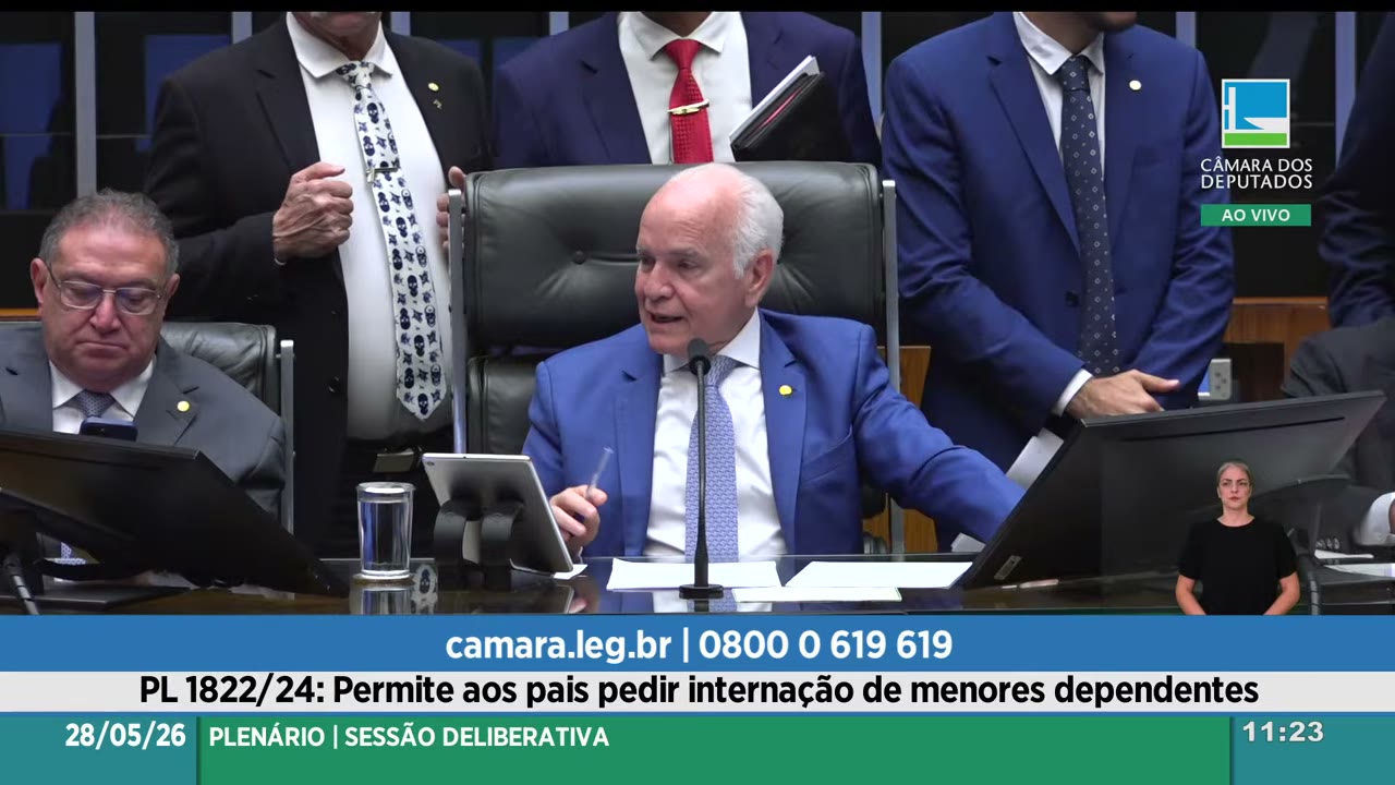 Vídeo do evento em 1:25:46