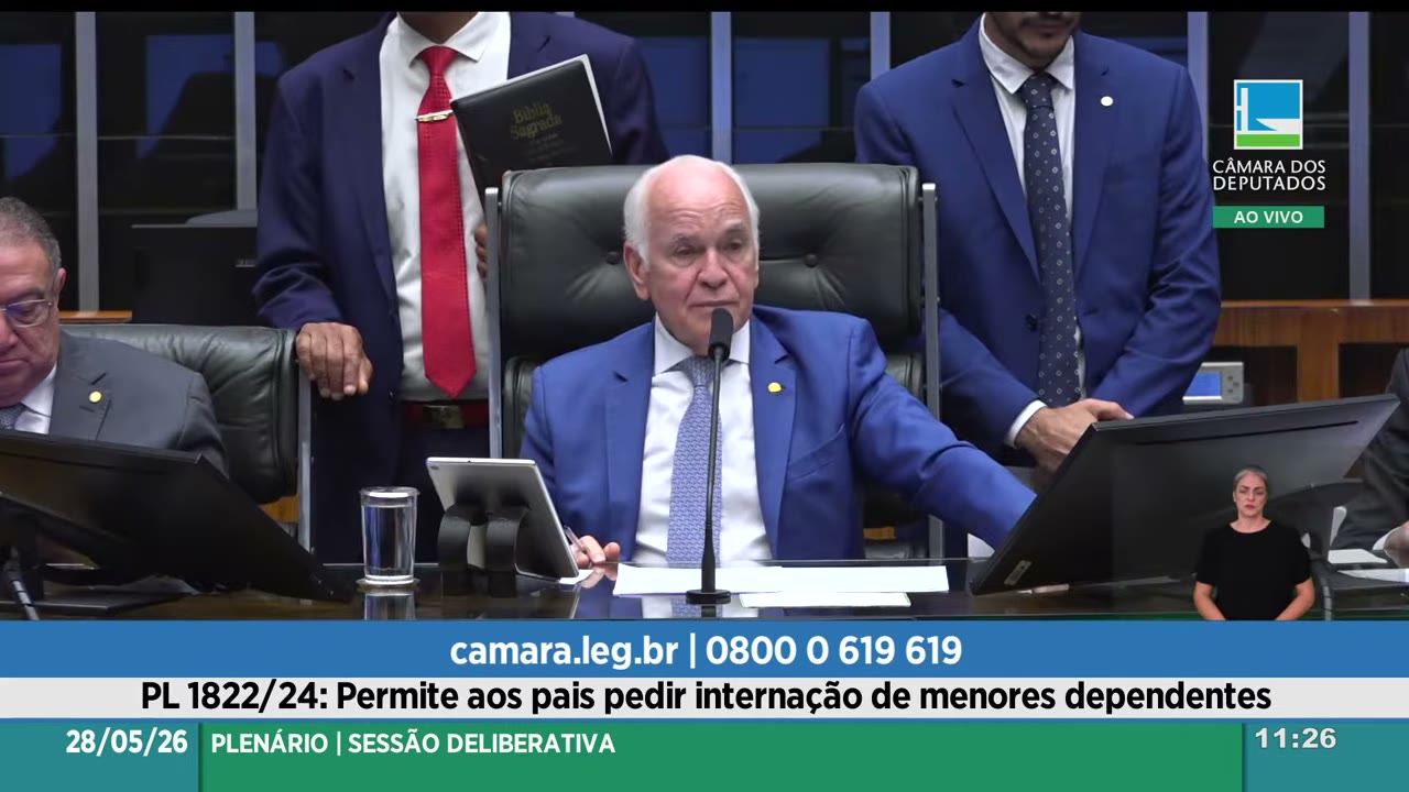 Vídeo do evento em 1:28:55