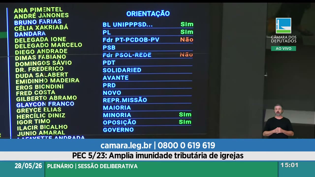 Vídeo do evento em 5:03:24