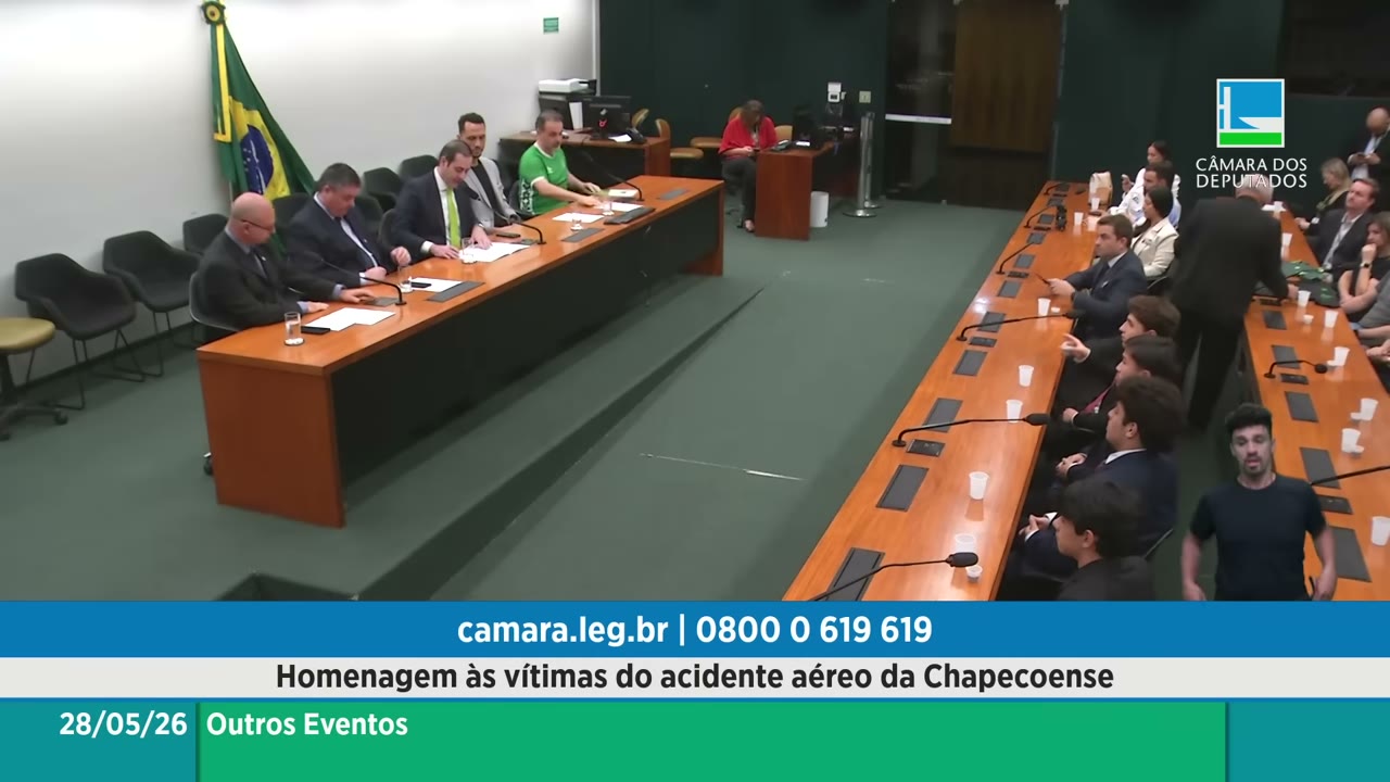 Vídeo do evento em 28:40