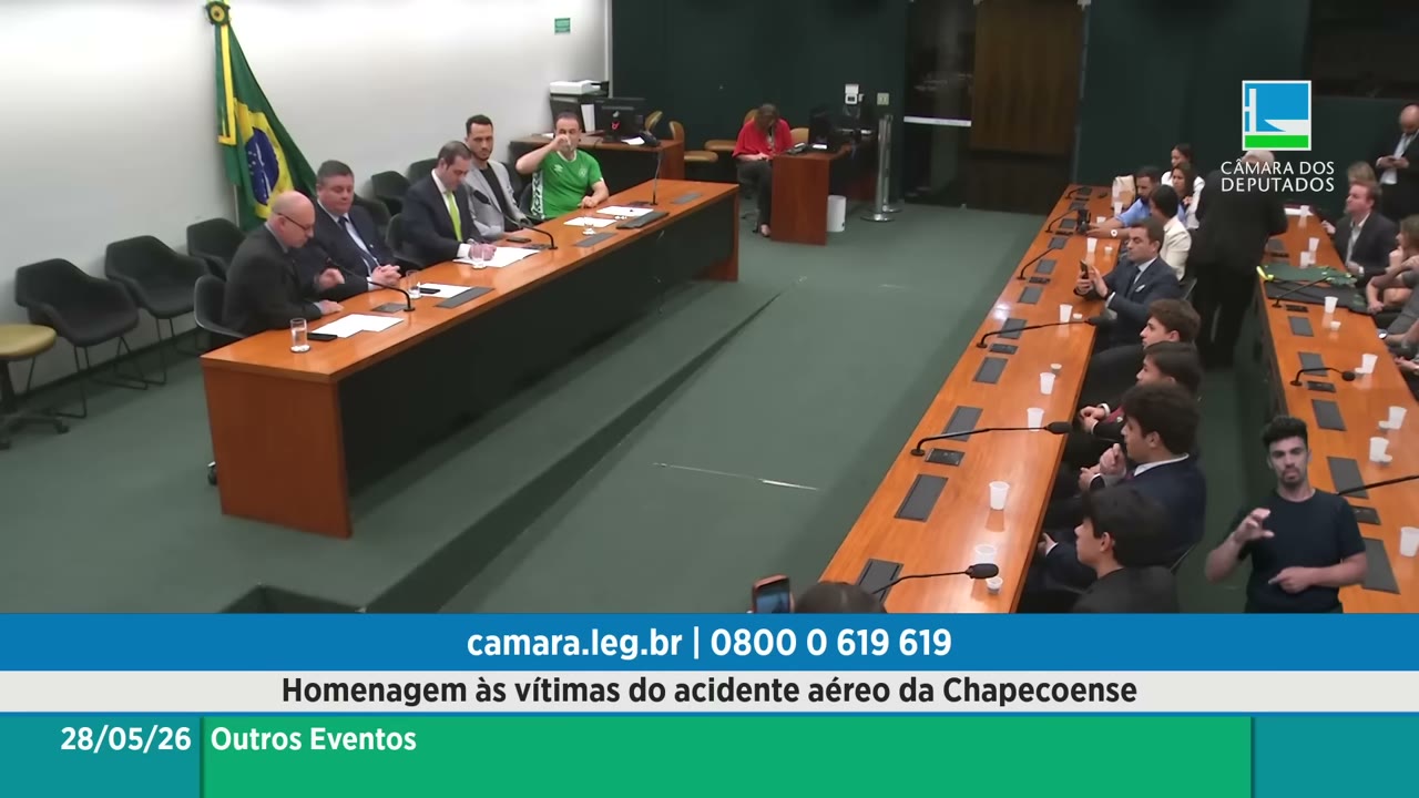 Vídeo do evento em 28:48