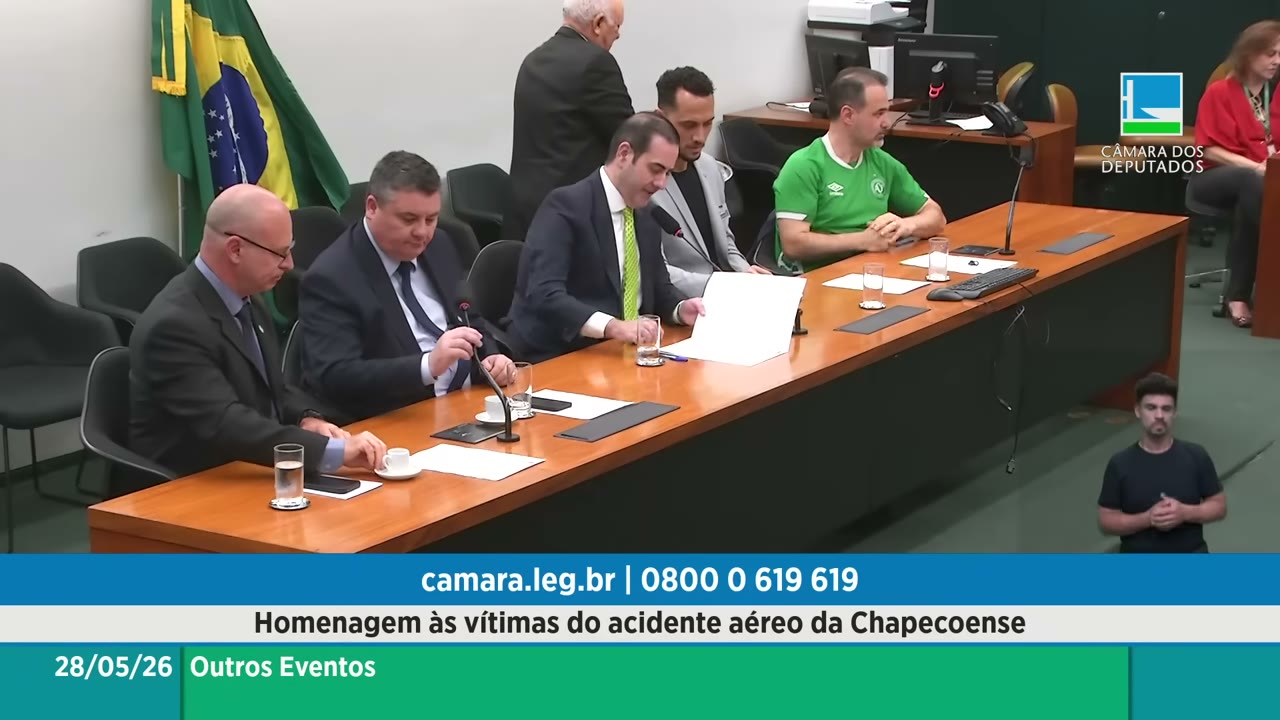 Vídeo do evento em 31:37