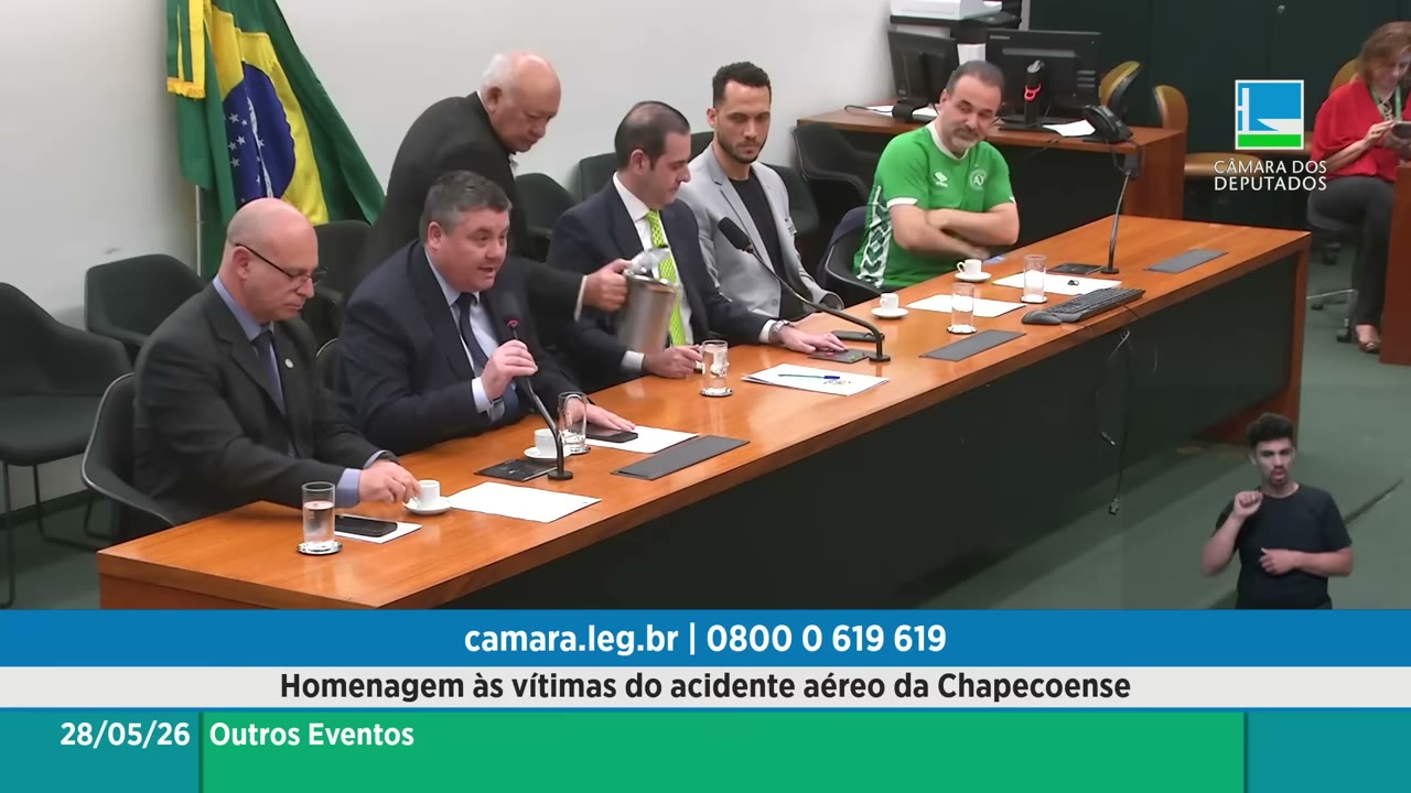 Vídeo do evento em 32:16
