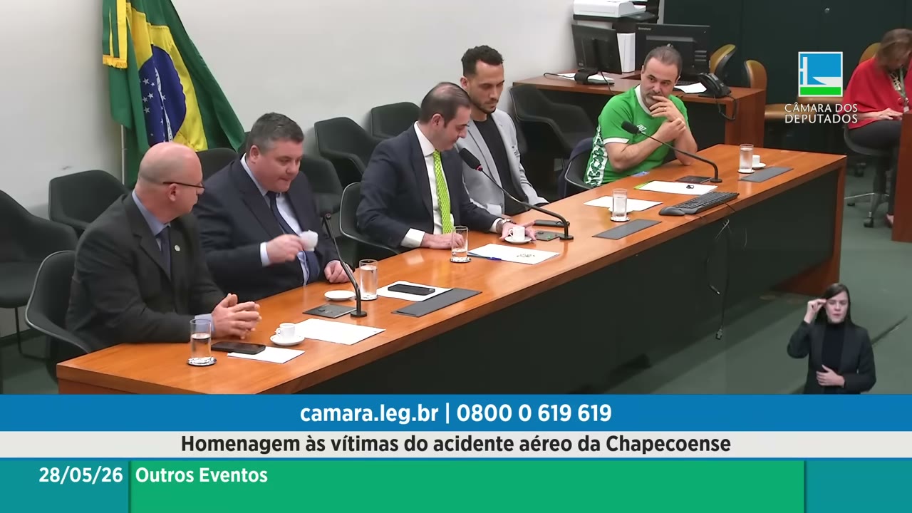Vídeo do evento em 41:34