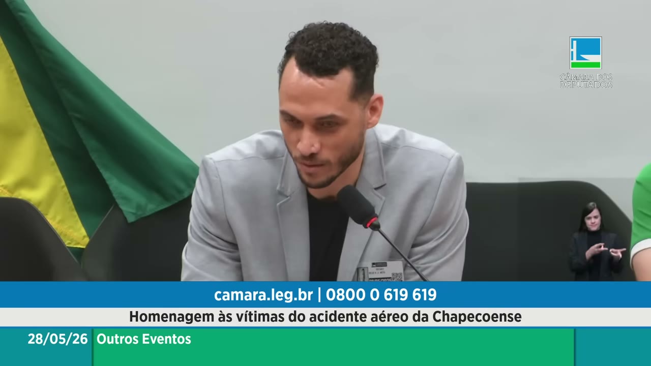 Vídeo do evento em 42:02