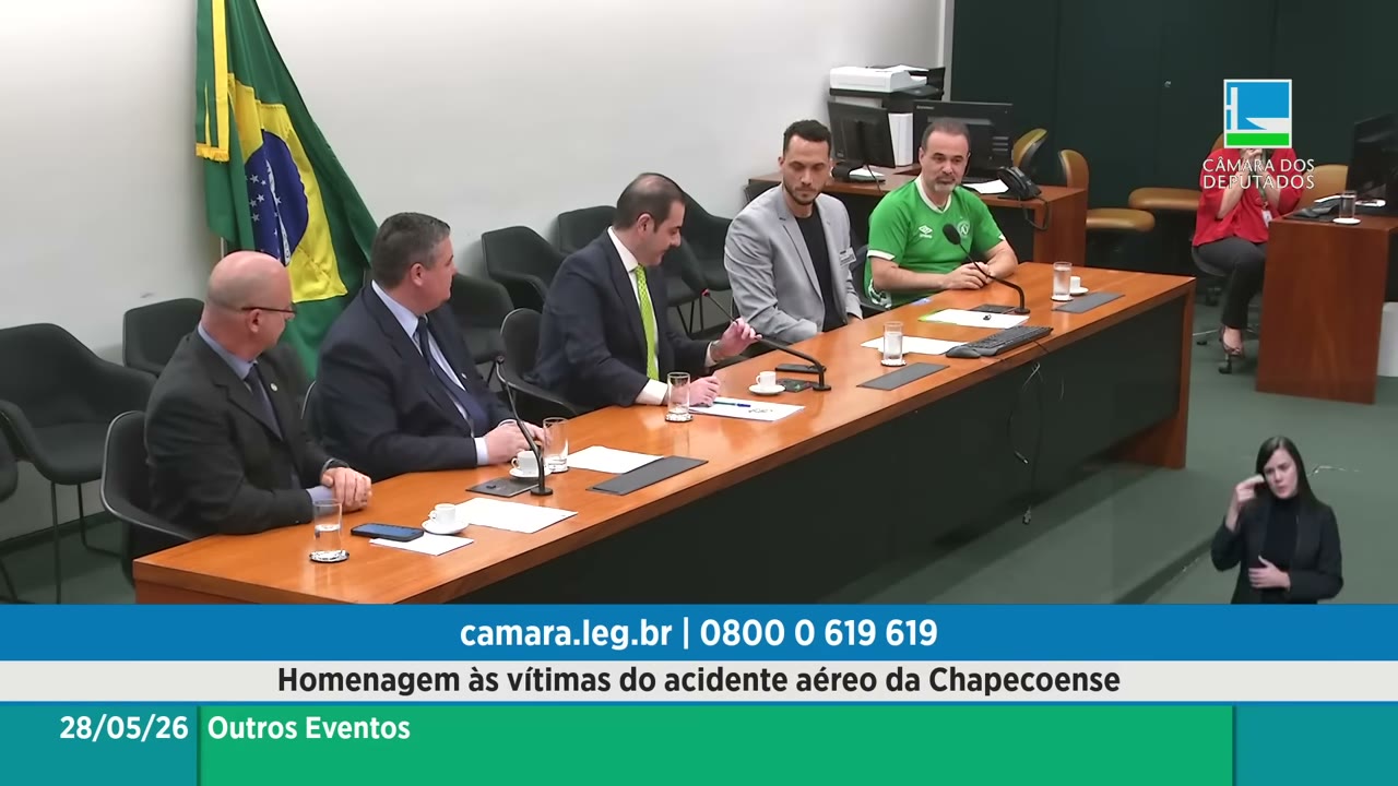 Vídeo do evento em 47:19