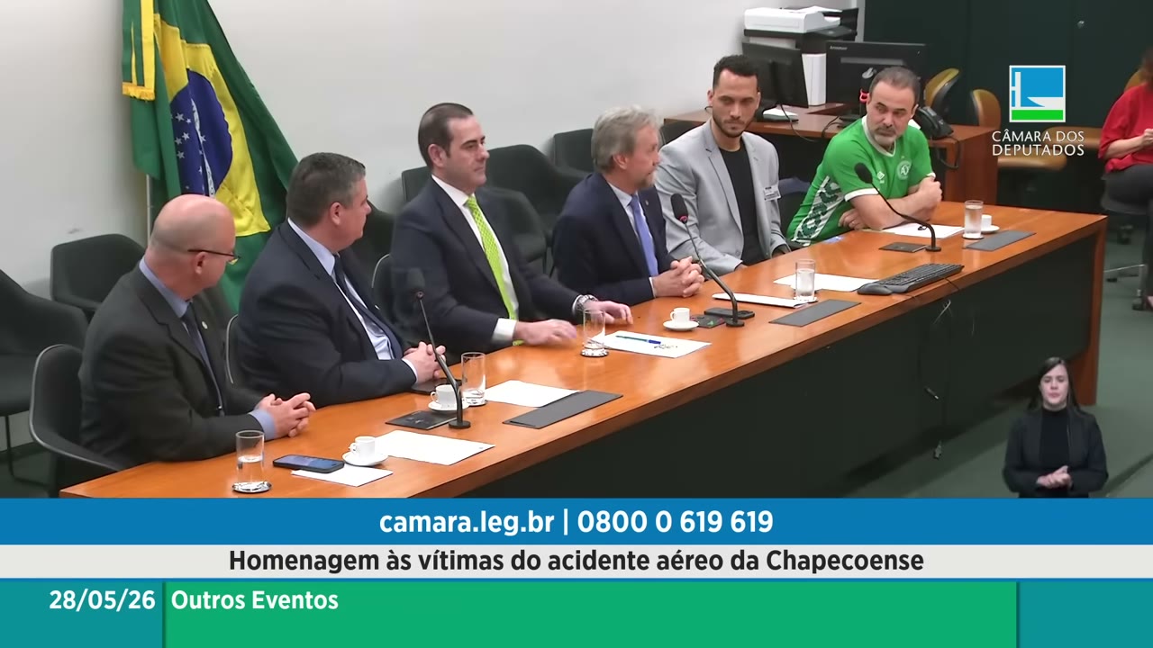 Vídeo do evento em 48:22