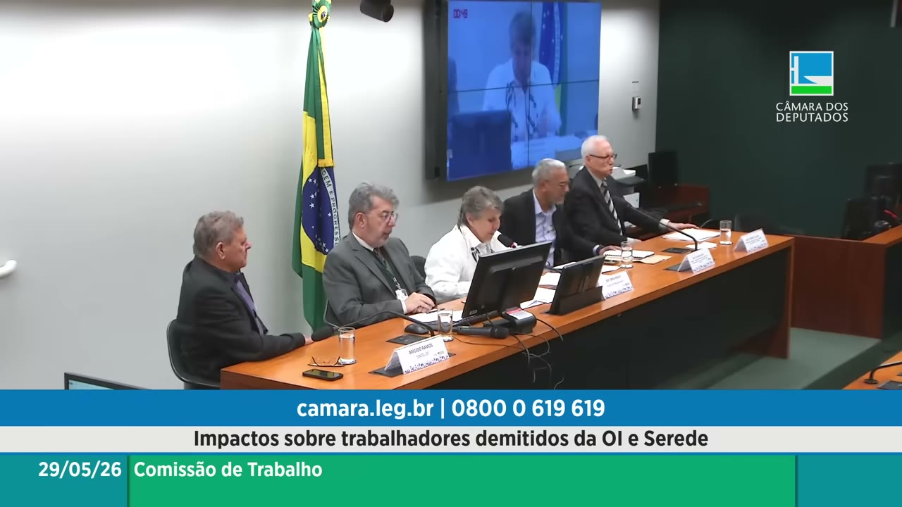 Vídeo do evento em 1:01:17