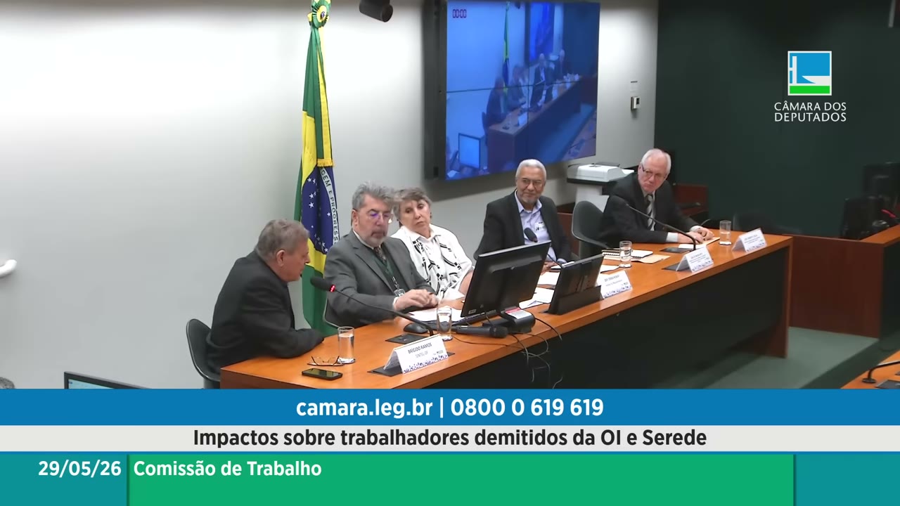 Vídeo do evento em 1:01:40