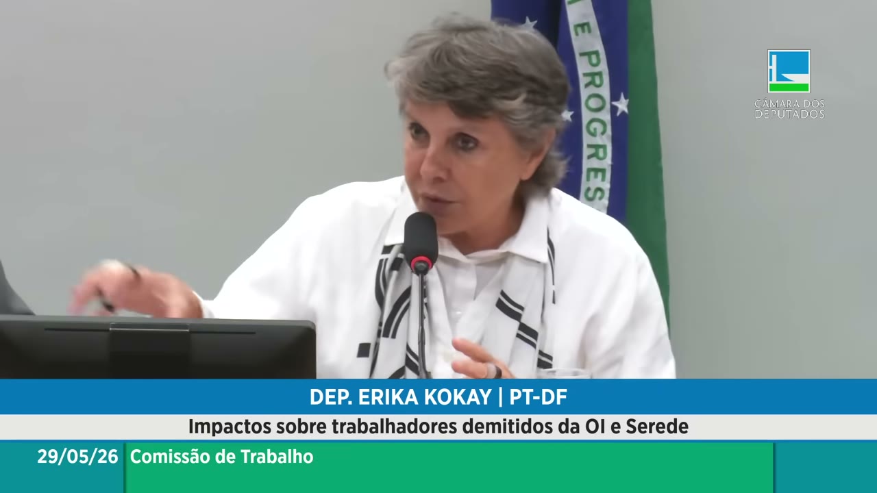 Vídeo do evento em 1:21:14